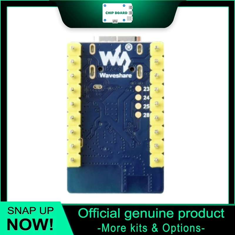Waveshare ESP32-C5 Mini IoT Board, RISC-V ESP32-C5 MCU, WiFi6 Bluetooth 5 Wireless Module
Waveshare ESP32-C5 Mini IoT Board, RISC-V ESP32-C5 MCU, WiFi6 Bluetooth 5 Wireless Module