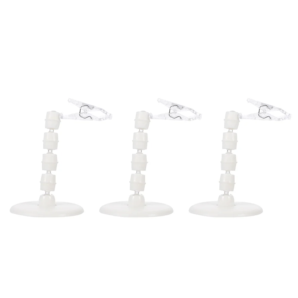 3Pcs Plastic Price Tag Degree Rotatable Self Adhesive Label Rack for Retail Store Restaurant 
3Pcs Plastic Price Tag Degree Rotatable Self Adhesive Label Rack for Retail Store Restaurant