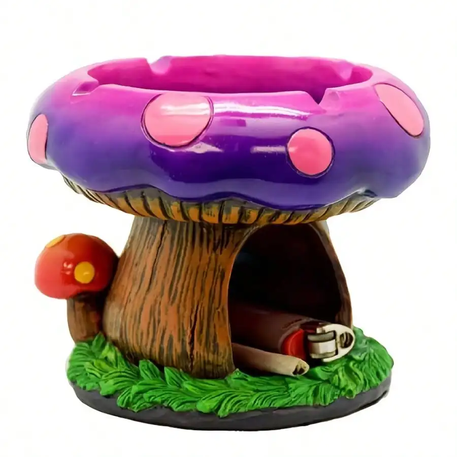 Woodland Mushroom Cachepot With Magnetic Concealed Tray - Multi-Purpose Desk Accessory For Jewelry Keys, Cool Stuff White Elephant Gift For Coworker
Woodland Mushroom Cachepot With Magnetic Concealed Tray - Multi-Purpose Desk Accessory For Jewelry Keys, Cool Stuff White Elephant Gift For Coworker