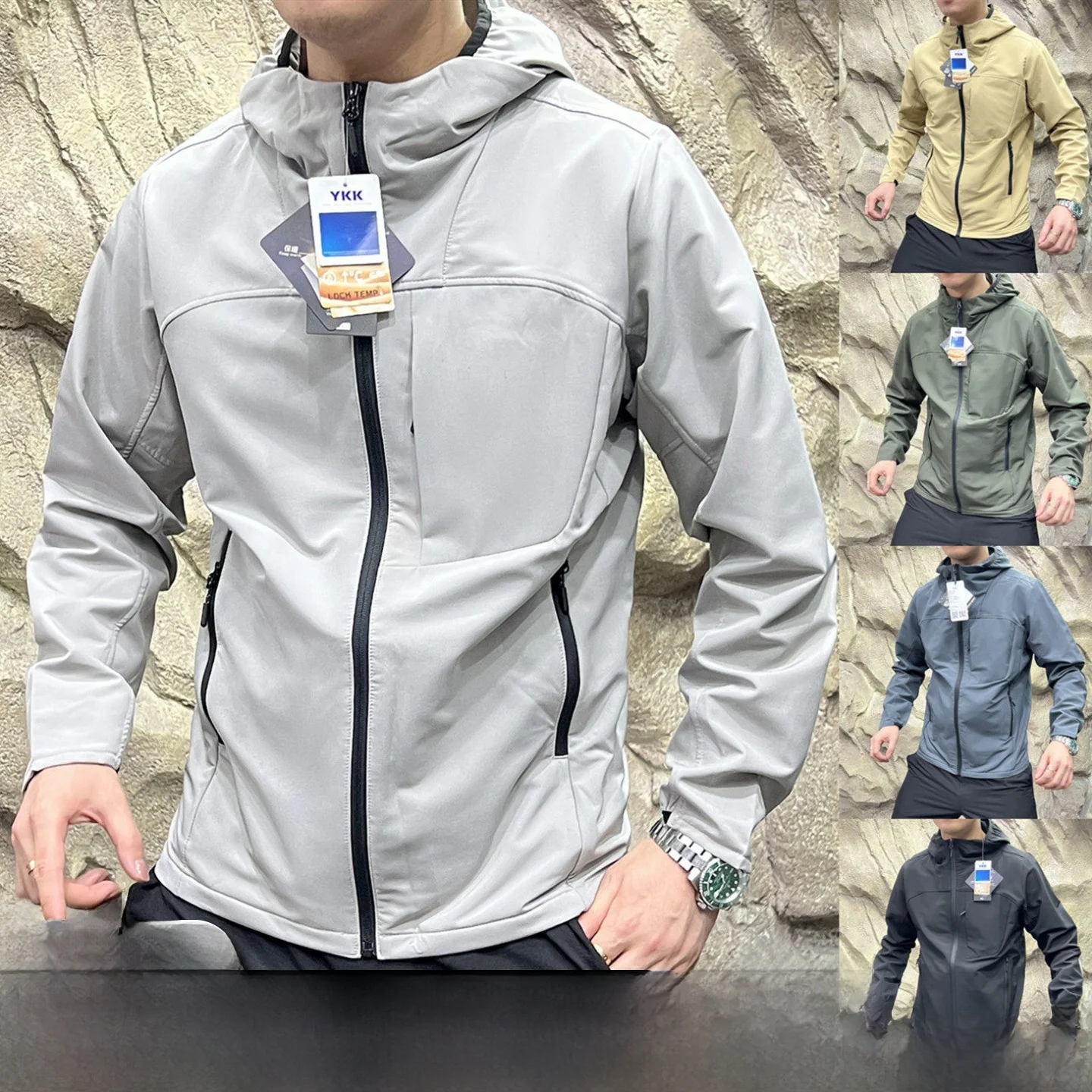 Функциональная серия 3D пошив, водонепроницаемая, ветрозащитная, мужская, с капюшоном, мягкая, ell Jaet, весенняя, уличная, модная, подставка на молнии C...
Функциональная серия 3D пошив, водонепроницаемая, ветрозащитная, мужская, с капюшоном, мягкая, ell Jaet, весенняя, уличная, модная, подставка на молнии C...