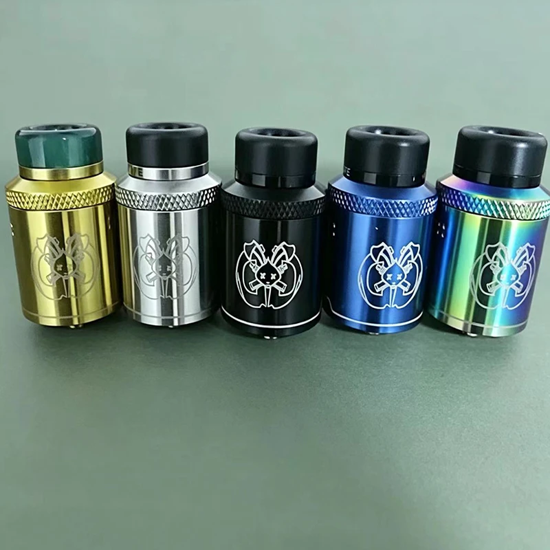 DROP DEAD RABBIT Tank rda Replacement 24mm Adjustable Airflow 510 810 Drip Tips Pin Single Dual Coil Tank accessorie
DROP DEAD RABBIT Tank rda Replacement 24mm Adjustable Airflow 510 810 Drip Tips Pin Single Dual Coil Tank accessorie