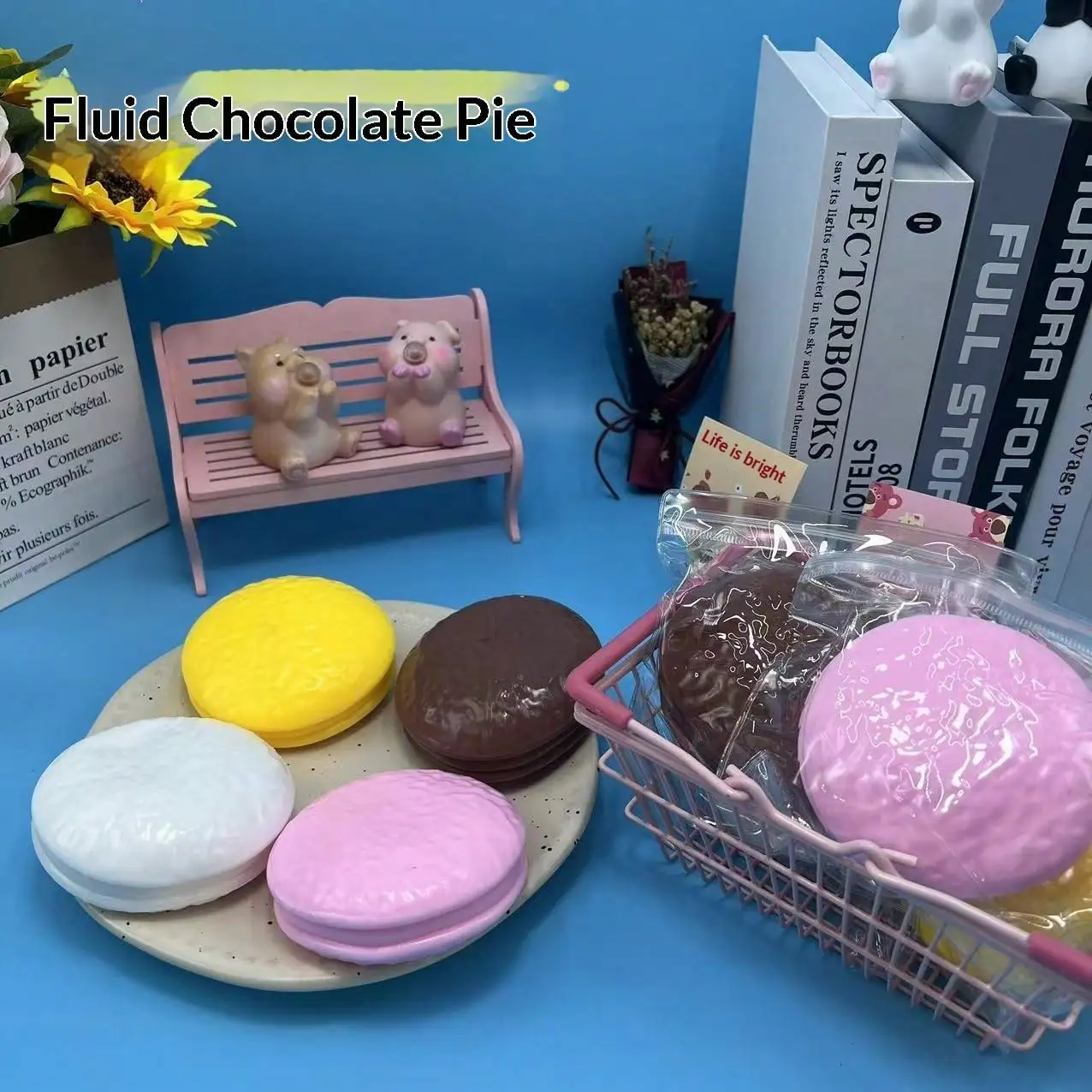 1pc - New Creative Fluid Chocolate Pie Squeeze Toy, Realistic Mud Feeling Slow Rebound Stress Relief Gadget, 2026 - Essential For Boys, Girls, Interaction, Friends, Family, Hot Selling, Explosion Model, Gift For Boyfriend, Girlfriend, Birthday, Party
1pc - New Creative Fluid Chocolate Pie Squeeze Toy, Realistic Mud Feeling Slow Rebound Stress Relief Gadget, 2026 - Essential For Boys, Girls, Interaction, Friends, Family, Hot Selling, Explosion Model, Gift For Boyfriend, Girlfriend, Birthday, Party