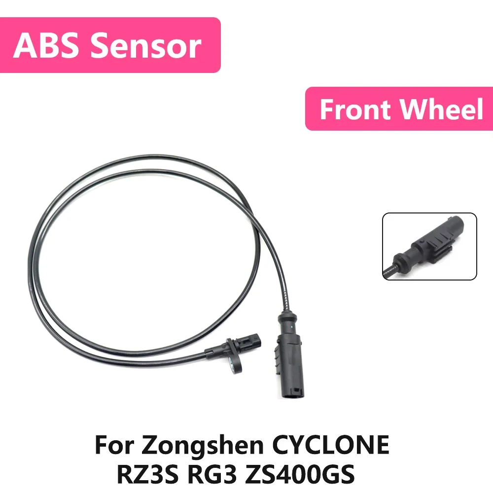 For Zongshen CYCLONE RZ3S RG3 ZS400GS Motorcycle Front Wheel Signal ABS Wheel Speed Sensor Wire Silicone ZS400GS Accessories
For Zongshen CYCLONE RZ3S RG3 ZS400GS Motorcycle Front Wheel Signal ABS Wheel Speed Sensor Wire Silicone ZS400GS Accessories