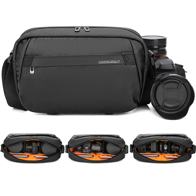 Camera bag, cross-body bag, single-shoulder photography camera bag, suitable for Sony, Nikon, and Canon DSLR cameras
Camera bag, cross-body bag, single-shoulder photography camera bag, suitable for Sony, Nikon, and Canon DSLR cameras