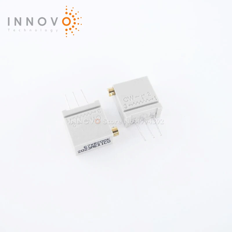 INNOVO 5pcs/lot 67XR200KLF 67XR200K TRIMMER 200KOHM 0.5W PC PIN SIDE DIP-3 New original
INNOVO 5pcs/lot 67XR200KLF 67XR200K TRIMMER 200KOHM 0.5W PC PIN SIDE DIP-3 New original