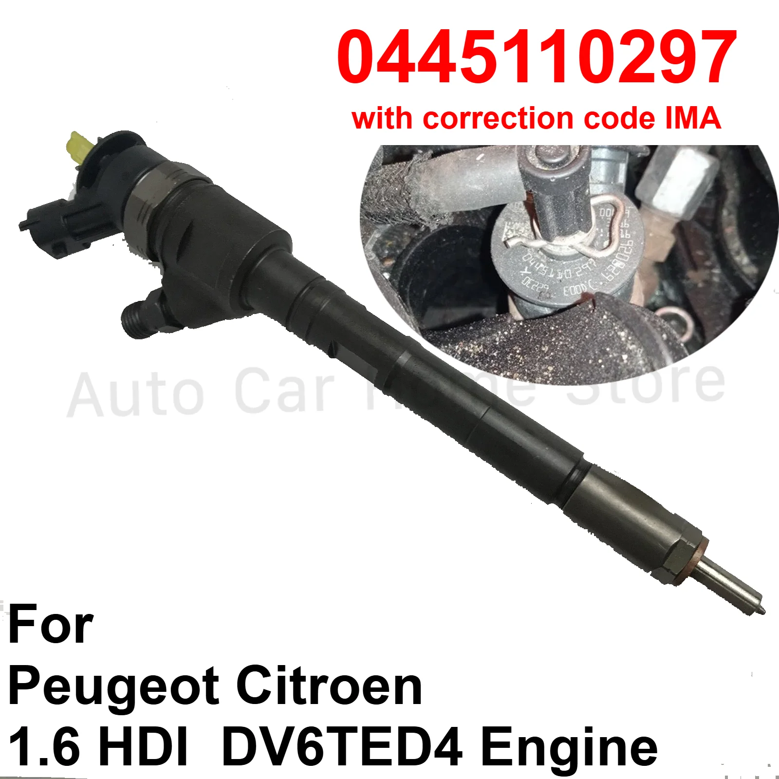 0445110297 New For Peugeot Citroen 207 307 308 407 508 Partner C2 C3 C4 C5 Berlingo 1.6 HDI Diesel Fuel Injector DV6TED4
0445110297 New For Peugeot Citroen 207 307 308 407 508 Partner C2 C3 C4 C5 Berlingo 1.6 HDI Diesel Fuel Injector DV6TED4