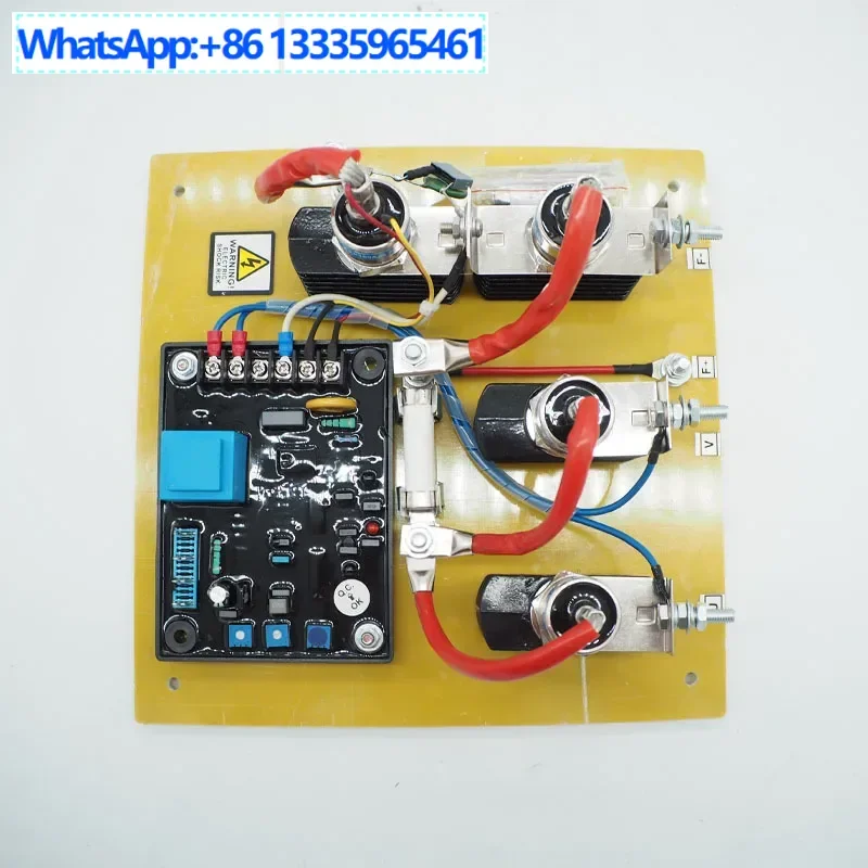 Brushed generator AVR-50A voltage regulator 100A large board, voltage regulator instead of reactor AVR/50A 
Brushed generator AVR-50A voltage regulator 100A large board, voltage regulator instead of reactor AVR/50A