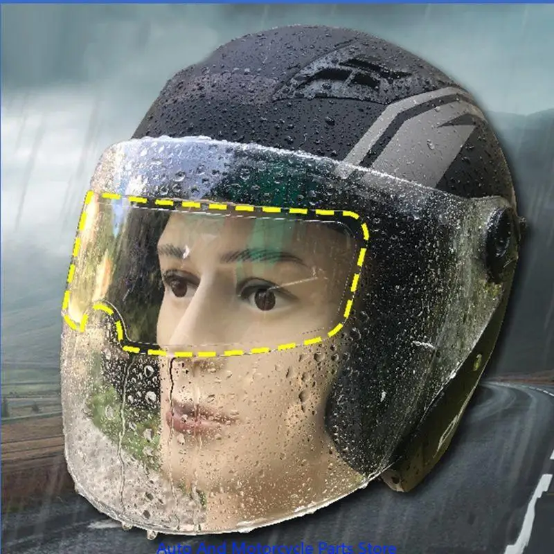 P9FD Helmet Anti-Fog Rainproof Film Clear Lens Sticker for Motorcycle Safety Driving
P9FD Helmet Anti-Fog Rainproof Film Clear Lens Sticker for Motorcycle Safety Driving