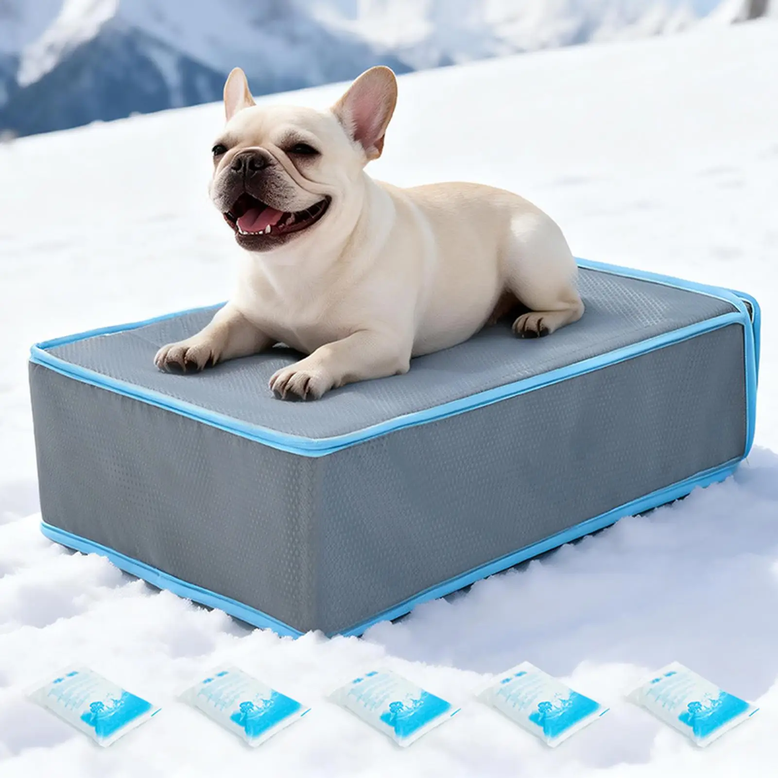 Dog Cooling Pad 51.5x38x14cm Washable Bed With 5 Ice Packs Pet Cooling Mat For Puppy Cat Summer Outdoor Indoor Travel Crate
Dog Cooling Pad 51.5x38x14cm Washable Bed With 5 Ice Packs Pet Cooling Mat For Puppy Cat Summer Outdoor Indoor Travel Crate