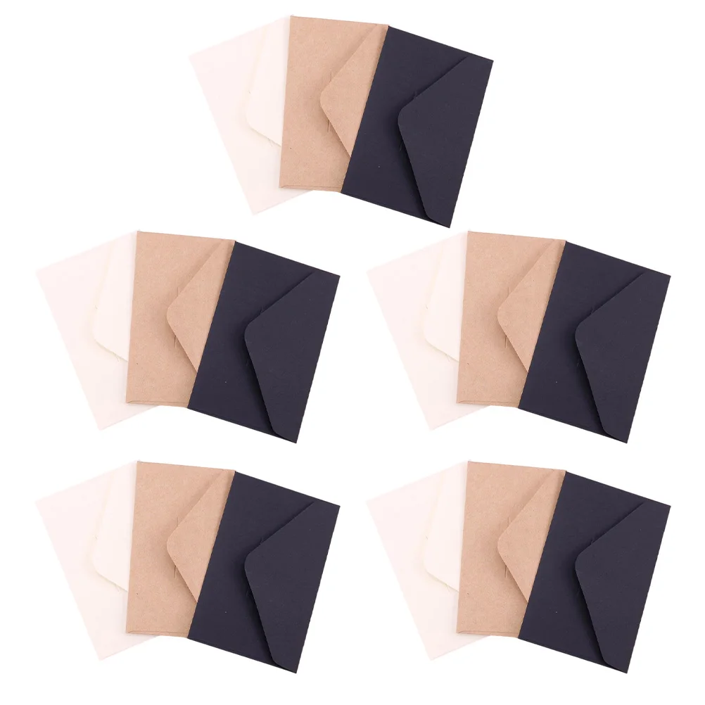 30pcs Retro Envelopes Kraft Paper Square Mini Letters Greeting Cards Adorable Decorative Invitations HomeVintage Storage
30pcs Retro Envelopes Kraft Paper Square Mini Letters Greeting Cards Adorable Decorative Invitations HomeVintage Storage