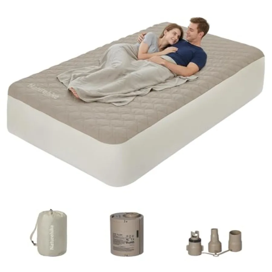 Drop Stitch Queen Air Mattress with Rechargeable Built in Pump and Washable Mattress Protector 882 LBS Support Adjustable Firmn
Drop Stitch Queen Air Mattress with Rechargeable Built in Pump and Washable Mattress Protector 882 LBS Support Adjustable Firmn