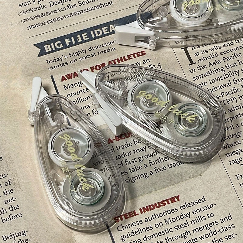 Transparent Correction Tape Mini Portable Correction Tape For High-Value Student Accounts Correction Tape School Supplies
Transparent Correction Tape Mini Portable Correction Tape For High-Value Student Accounts Correction Tape School Supplies