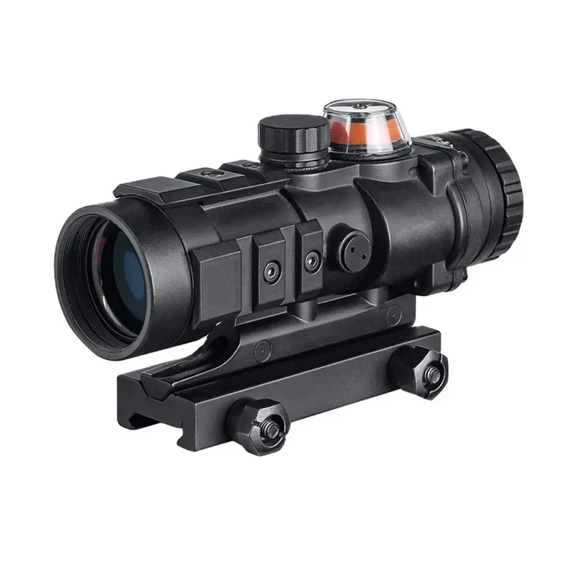 3x32 Rifle Scope Tactical Red Dot Fiber Optics Holographic Collimator Fiber Sight Red or Green Illuminated With Weaver Mount
3x32 Rifle Scope Tactical Red Dot Fiber Optics Holographic Collimator Fiber Sight Red or Green Illuminated With Weaver Mount
