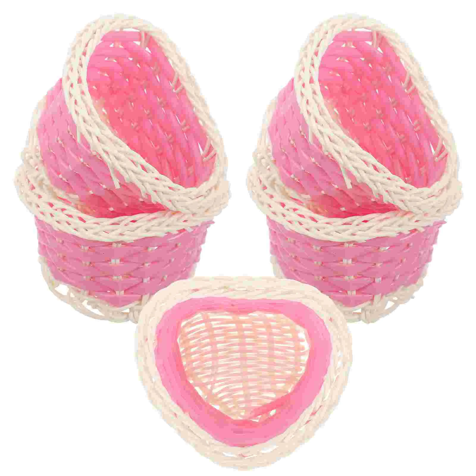 5 Pcs Plastic Woven Flower Basket Wicker Storage House Mini Miniature Photo Prop Baskets for Favors Dolls
5 Pcs Plastic Woven Flower Basket Wicker Storage House Mini Miniature Photo Prop Baskets for Favors Dolls