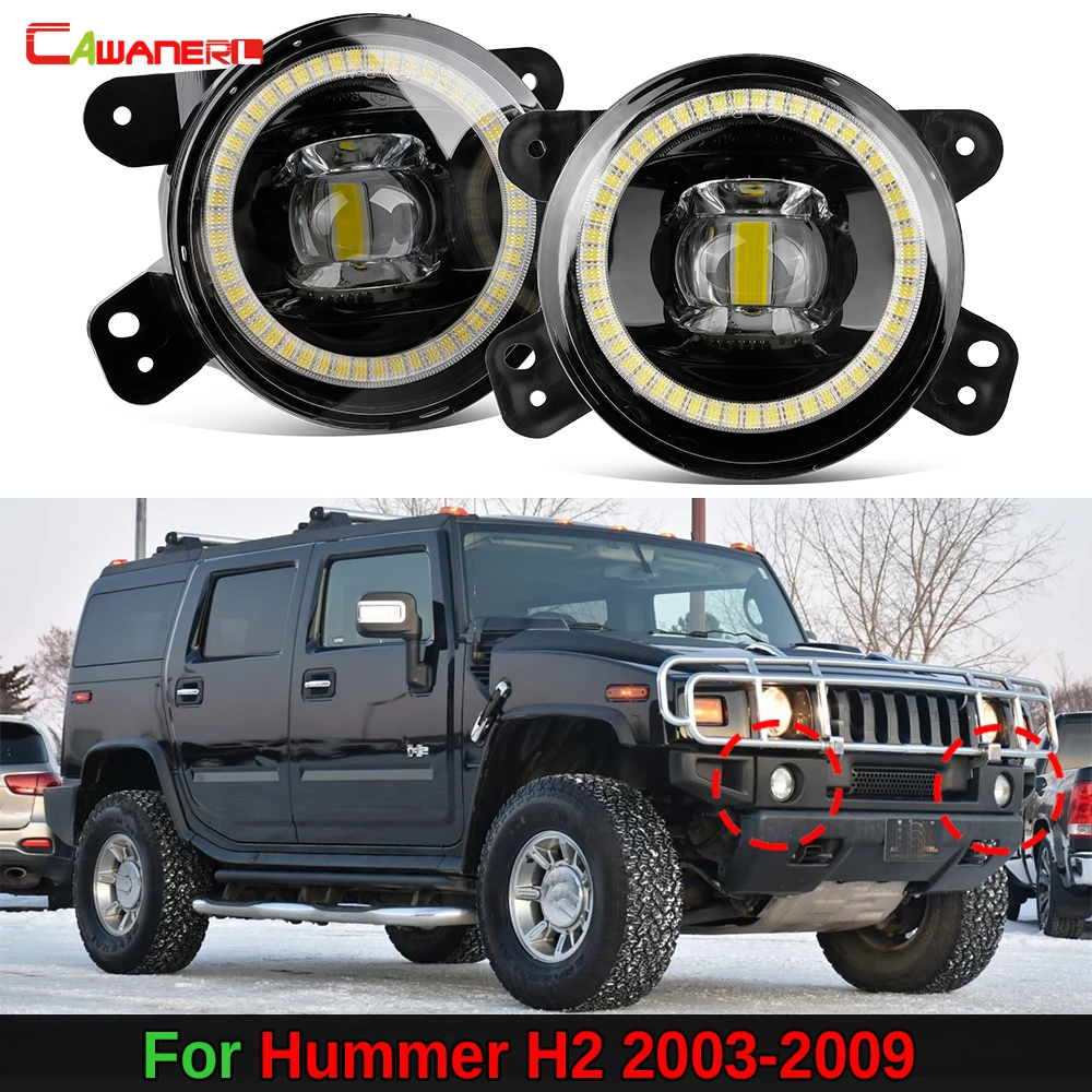 2 X Car Front Bumper LED Fog Light Angel Eye Daytime Running Lamp DRL 30W For Hummer H2 2003 2004 2005 2006 2007 2008 2009
2 X Car Front Bumper LED Fog Light Angel Eye Daytime Running Lamp DRL 30W For Hummer H2 2003 2004 2005 2006 2007 2008 2009