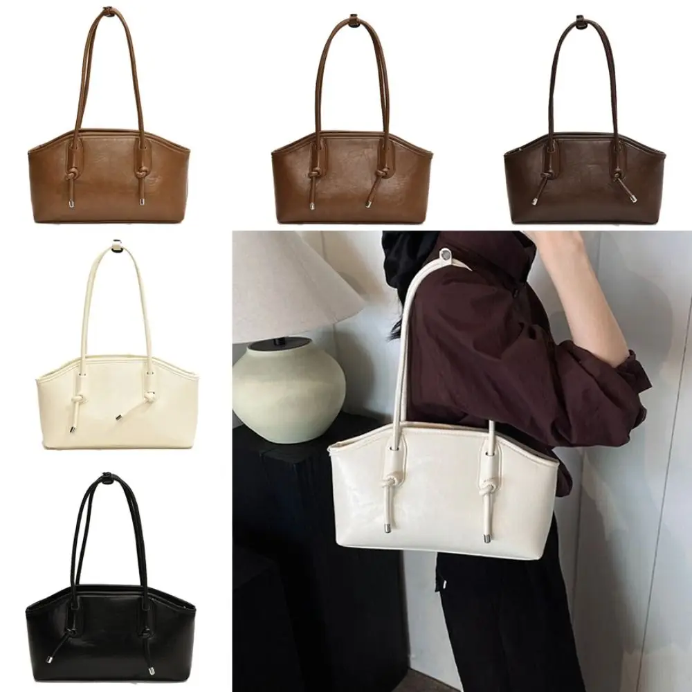 Multifunctional PU Leather Underarm Bag Large Capacity Elegant Shoulder Bag Luxury Vintage Handbags Girls 
Multifunctional PU Leather Underarm Bag Large Capacity Elegant Shoulder Bag Luxury Vintage Handbags Girls