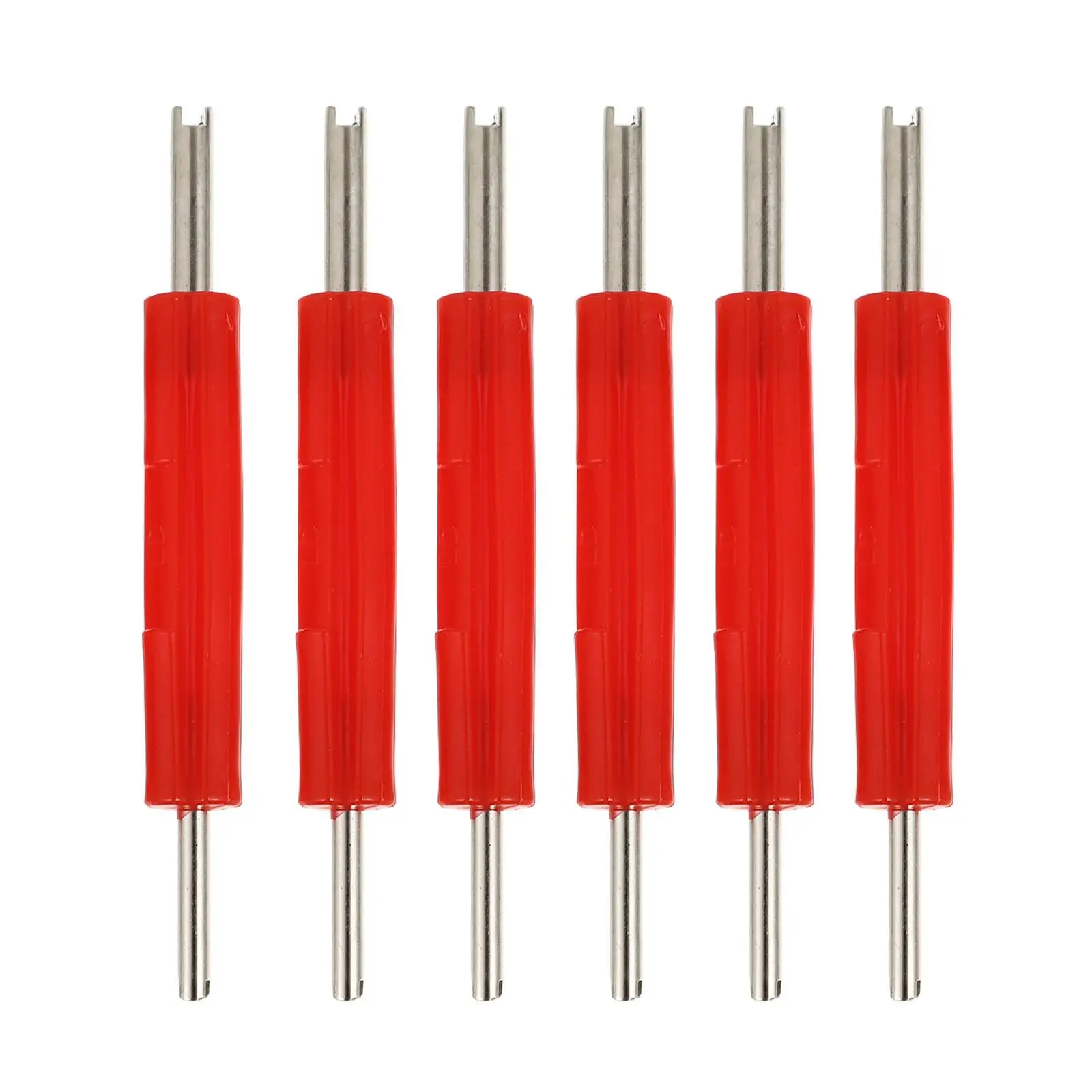 6 Pcs Valve Core Driver Air Conditioning Spool Remover Dual Head Puller Red Double Removing Tool Detach
6 Pcs Valve Core Driver Air Conditioning Spool Remover Dual Head Puller Red Double Removing Tool Detach