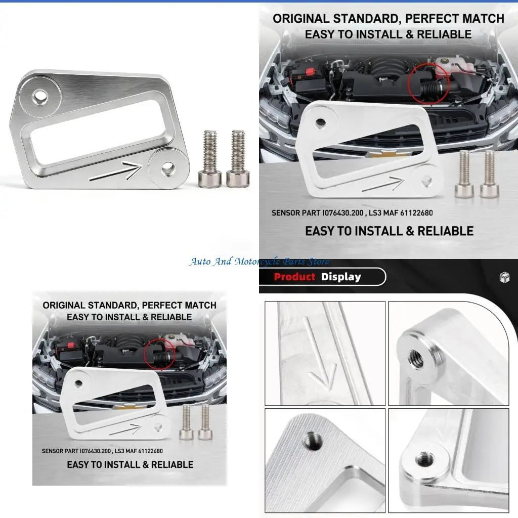 P9FD Mass Air Installation Bracket Rack MAF014 Base Adapter For Engines 10X7X2Cm Plug Play Installation
P9FD Mass Air Installation Bracket Rack MAF014 Base Adapter For Engines 10X7X2Cm Plug Play Installation