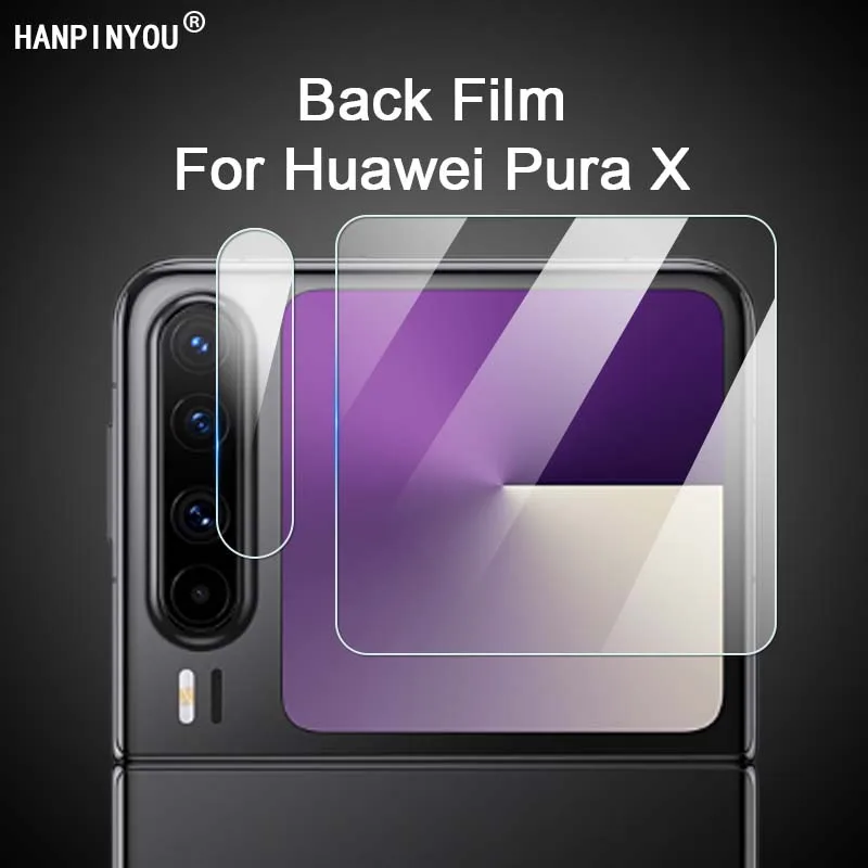 2 in 1 For Huawei Pura X HD Clear Ultra Slim Back Camera Lens Cover Display Soft PET Screen Protector Film -Not Tempered Glass
2 in 1 For Huawei Pura X HD Clear Ultra Slim Back Camera Lens Cover Display Soft PET Screen Protector Film -Not Tempered Glass