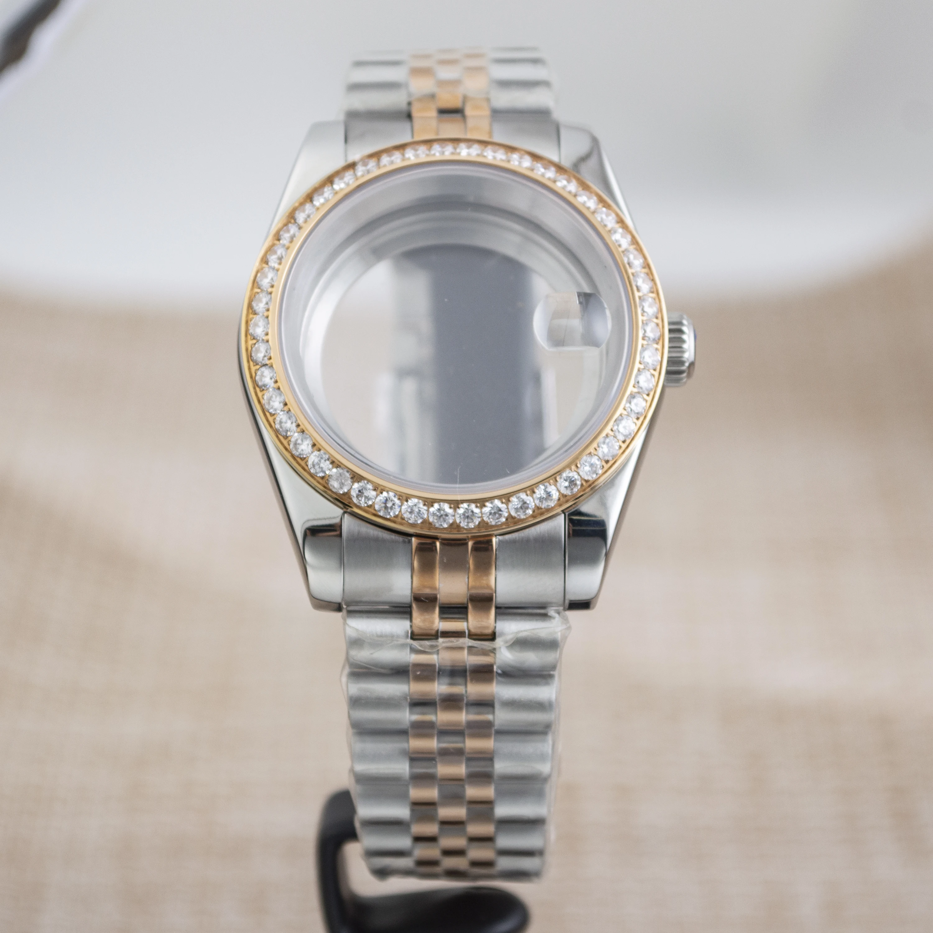 NH35 Watch Case Diamond Case Stainless Steel Strap Men's Waterproof Sapphire Glass Parts for NH35 NH36 Movement Datejust Case
NH35 Watch Case Diamond Case Stainless Steel Strap Men's Waterproof Sapphire Glass Parts for NH35 NH36 Movement Datejust Case