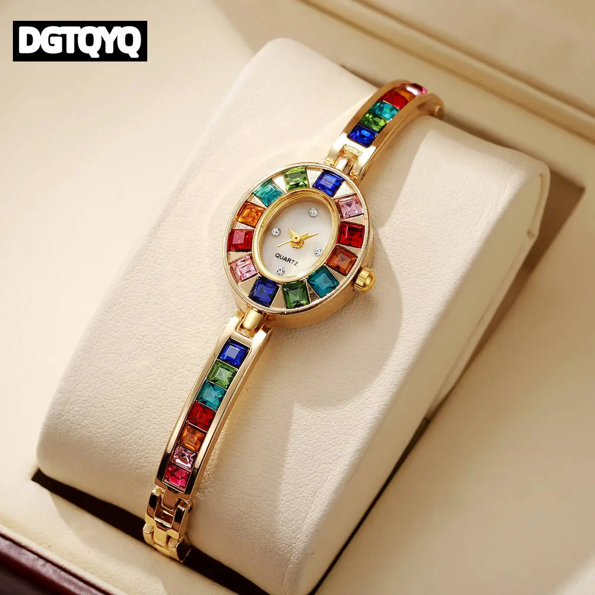 Luxury Rhinestone Women Watches Fashion Bracelet Band Ladies Quartz Watch Reloj Mujer Girls Clock Gift(Without Box)
Luxury Rhinestone Women Watches Fashion Bracelet Band Ladies Quartz Watch Reloj Mujer Girls Clock Gift(Without Box)