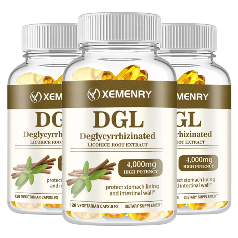 DGL Licorice Capsules 4000mg - Supports Healthy Digestive Function and Relieves Gastrointestinal and Intestinal Discomfort
DGL Licorice Capsules 4000mg - Supports Healthy Digestive Function and Relieves Gastrointestinal and Intestinal Discomfort