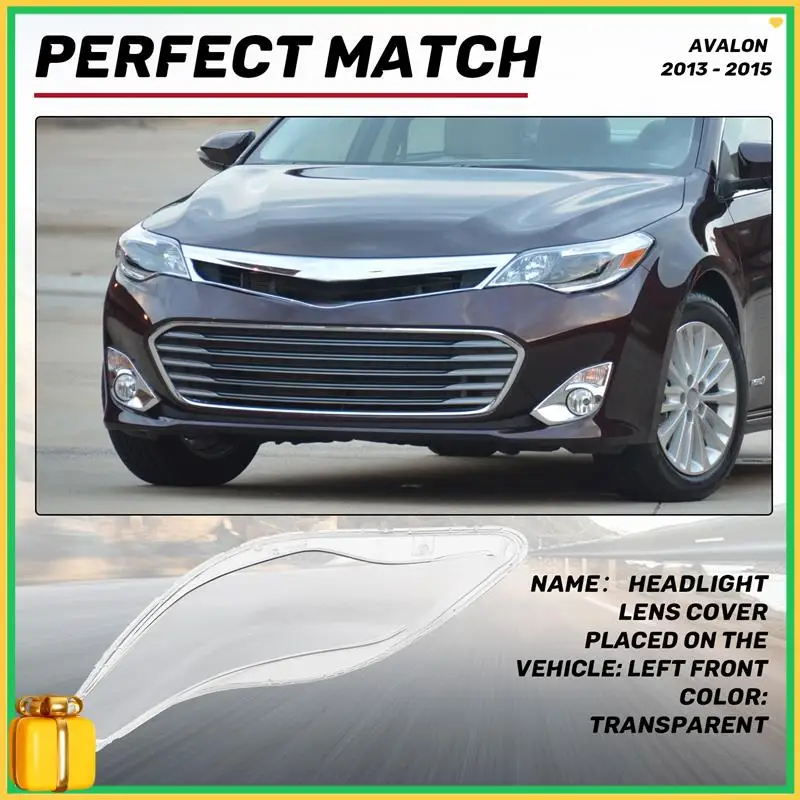 Premium Headlight Shell Lamp Shade Transparent Cover Headlight Headlamp Cover For Toyota Avalon 2013 2014 2015
Premium Headlight Shell Lamp Shade Transparent Cover Headlight Headlamp Cover For Toyota Avalon 2013 2014 2015
