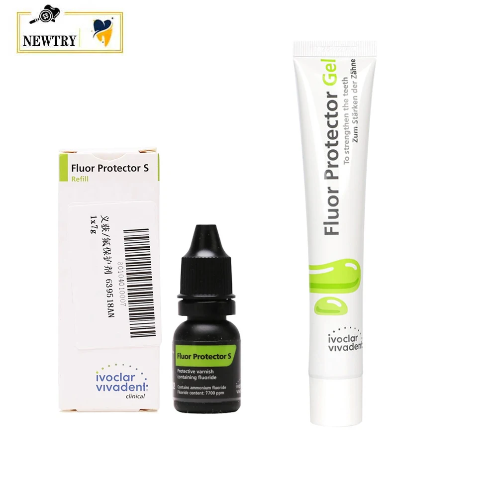 Ivoclar Vivadent Dental Fluor Protector Gel 20/50g Original Fluor Protector S Oral Care Fluoride Protective Varnish Anti Caries
Ivoclar Vivadent Dental Fluor Protector Gel 20/50g Original Fluor Protector S Oral Care Fluoride Protective Varnish Anti Caries