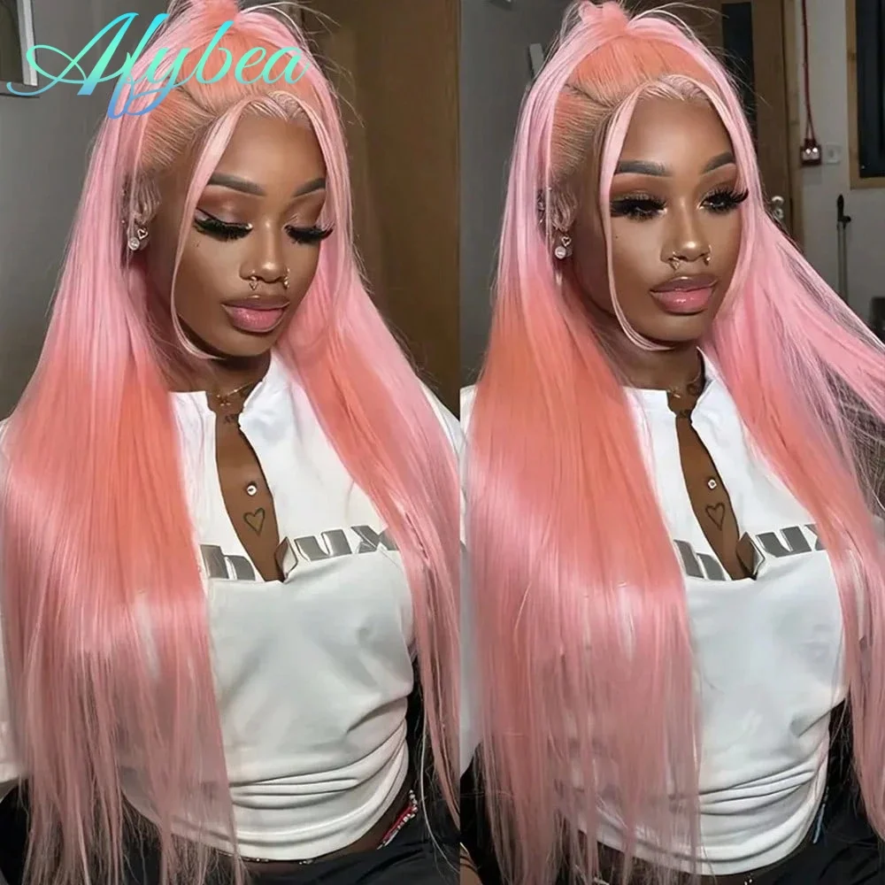 13x6 Hd Lace Frontal Wig 250 Density 30 38 Inch Pink Straight Human Hair Wigs Colored Brazilian Human Hair Wigs For Women
13x6 Hd Lace Frontal Wig 250 Density 30 38 Inch Pink Straight Human Hair Wigs Colored Brazilian Human Hair Wigs For Women