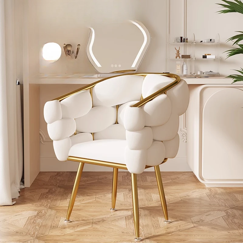 Soft Living Room Make Up Chair Dresser Nordic Interior Single Dining Chair Luxury Design Chaises Salle Manger Home Furniture
Soft Living Room Make Up Chair Dresser Nordic Interior Single Dining Chair Luxury Design Chaises Salle Manger Home Furniture