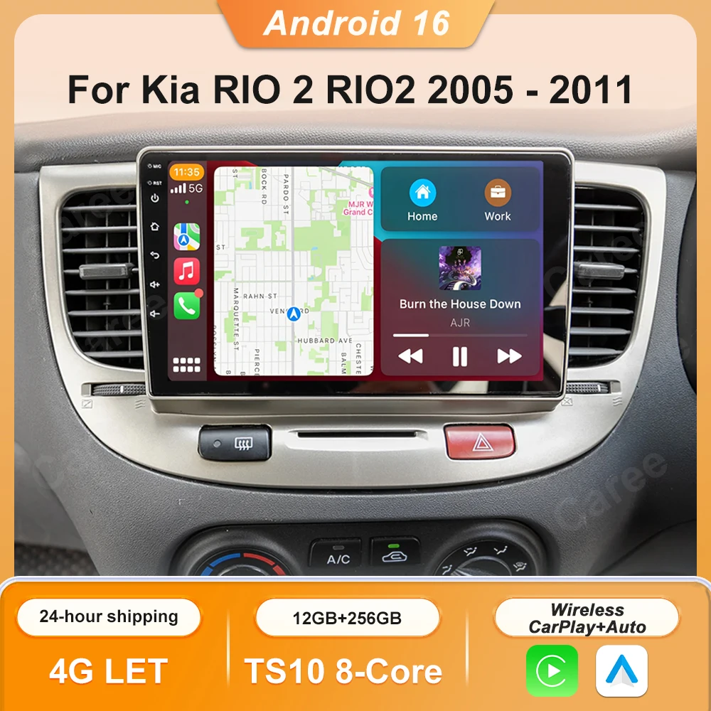 For Kia RIO 2 RIO2 2005 - 2011 Android Bluetooth WIFI 4G Car Radio Multimedia Video Player GPS Free Auto 360 Camera No 2 Din DVD
For Kia RIO 2 RIO2 2005 - 2011 Android Bluetooth WIFI 4G Car Radio Multimedia Video Player GPS Free Auto 360 Camera No 2 Din DVD
