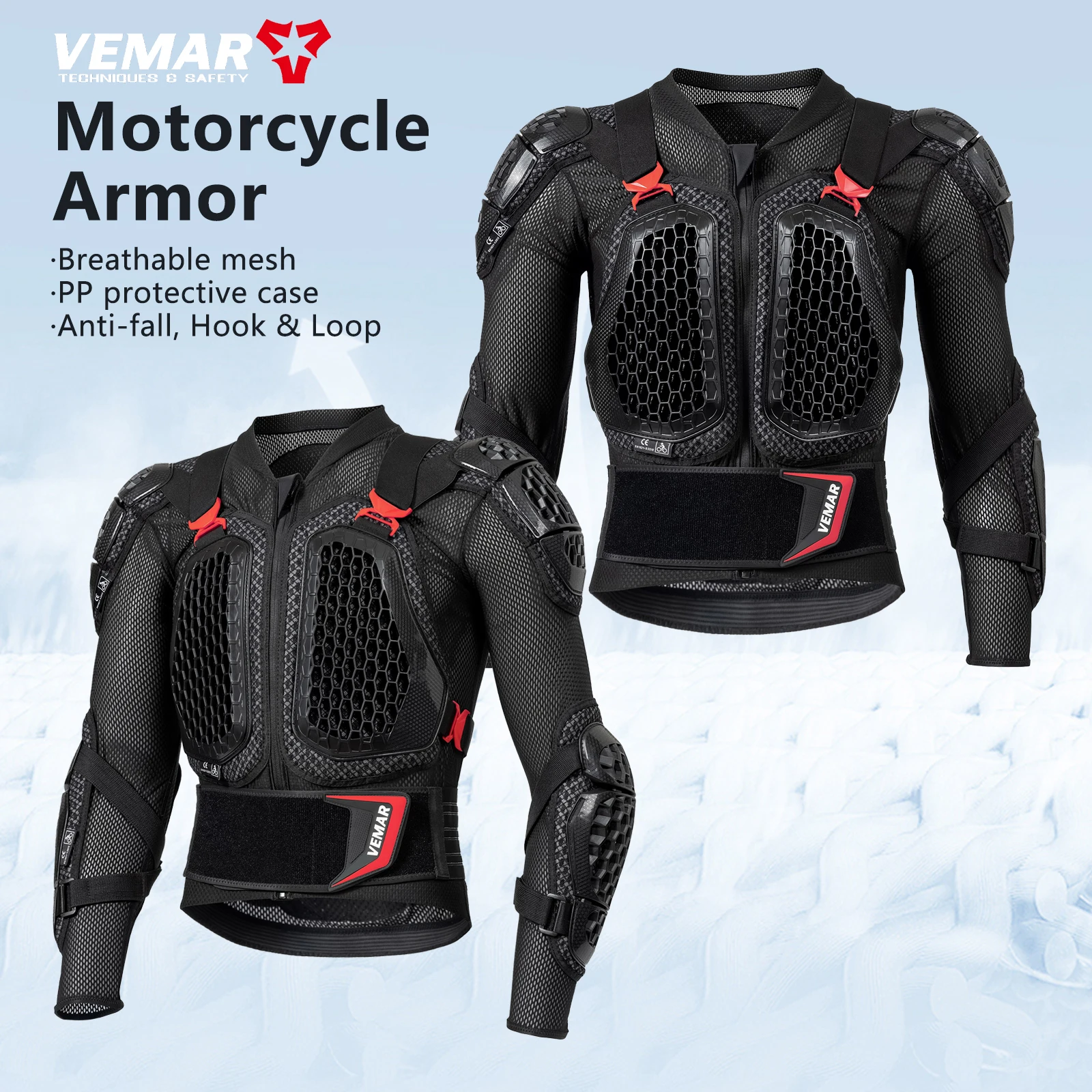 Men's Motorcycle Riding Full Body Armor Motorcyclist Jacket Chest Back Protector Moto Body Armor Motocross Racing Armor Jacket
Men's Motorcycle Riding Full Body Armor Motorcyclist Jacket Chest Back Protector Moto Body Armor Motocross Racing Armor Jacket