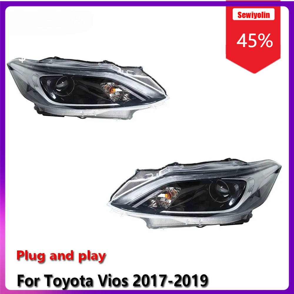 Автомобильные светодиодные лампы Sewiyolin в сборе для Toyota Vios 2017-2019, противотуманные фары DRL, стоп-сигнал поворота
Автомобильные светодиодные лампы Sewiyolin в сборе для Toyota Vios 2017-2019, противотуманные фары DRL, стоп-сигнал поворота