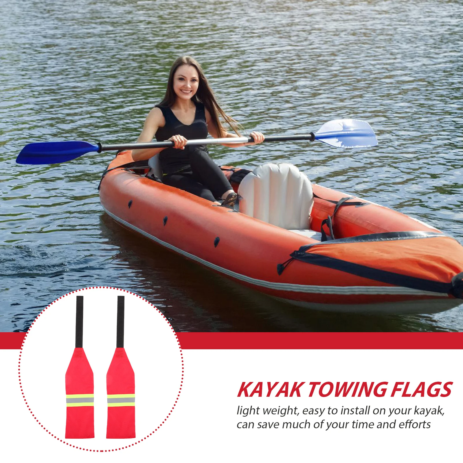 2pcs Safety Flags Reflective Strips Kayak Canoes Boats Towing Lightweight Foldable Oxford Fabric Red Horizontal
2pcs Safety Flags Reflective Strips Kayak Canoes Boats Towing Lightweight Foldable Oxford Fabric Red Horizontal