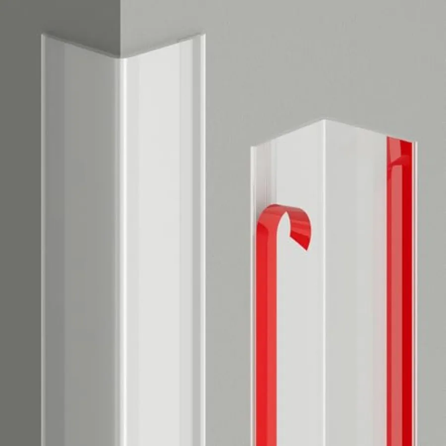Clear Corner Guards for Walls, 2PCS Wall Corner Protector for Prevent Scratched, Wall Corner Guards with Adhesive Back Glue for
Clear Corner Guards for Walls, 2PCS Wall Corner Protector for Prevent Scratched, Wall Corner Guards with Adhesive Back Glue for