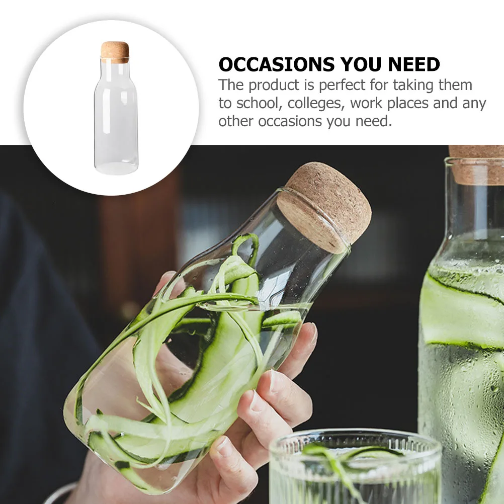 Beverage Clear Milk Bottle Transparent Glass Water Container Summer Drinking Holder Juice Storage Bottle For School Work Outdoor
Beverage Clear Milk Bottle Transparent Glass Water Container Summer Drinking Holder Juice Storage Bottle For School Work Outdoor