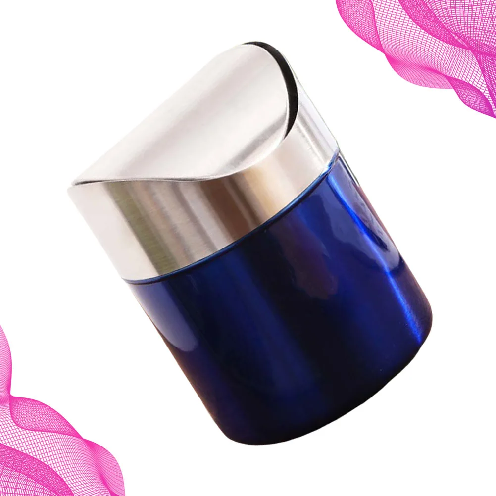 Desktop Trash Can Stainless Steel Garbage Can Compact Size Easy to Use Mini Waste Bin for Home Kitchen Bedroom Bathroom Office
Desktop Trash Can Stainless Steel Garbage Can Compact Size Easy to Use Mini Waste Bin for Home Kitchen Bedroom Bathroom Office