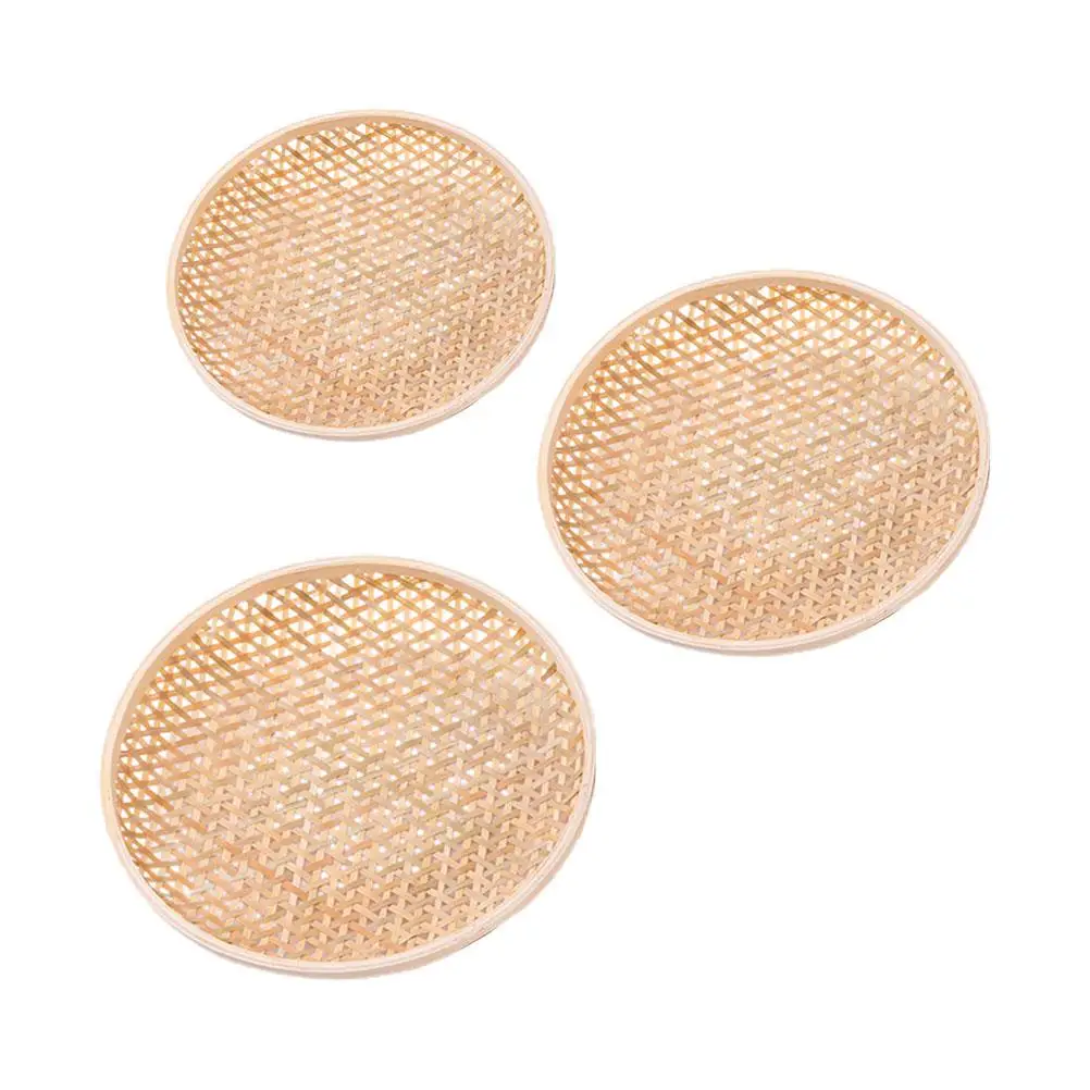 Fruit Tray Round Hand Woven Bamboo Storage Bowl Basket Platter Premium Material Portable Easy Use Long Life Household
Fruit Tray Round Hand Woven Bamboo Storage Bowl Basket Platter Premium Material Portable Easy Use Long Life Household