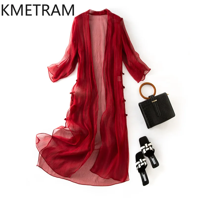 KMETRAM 100% Natural Mulberry Silk Cardigan Elegant Fashion Long Shirt Real Silk Blouse Summer Tops Woman Clothing 2026 Рубашк
KMETRAM 100% Natural Mulberry Silk Cardigan Elegant Fashion Long Shirt Real Silk Blouse Summer Tops Woman Clothing 2026 Рубашк