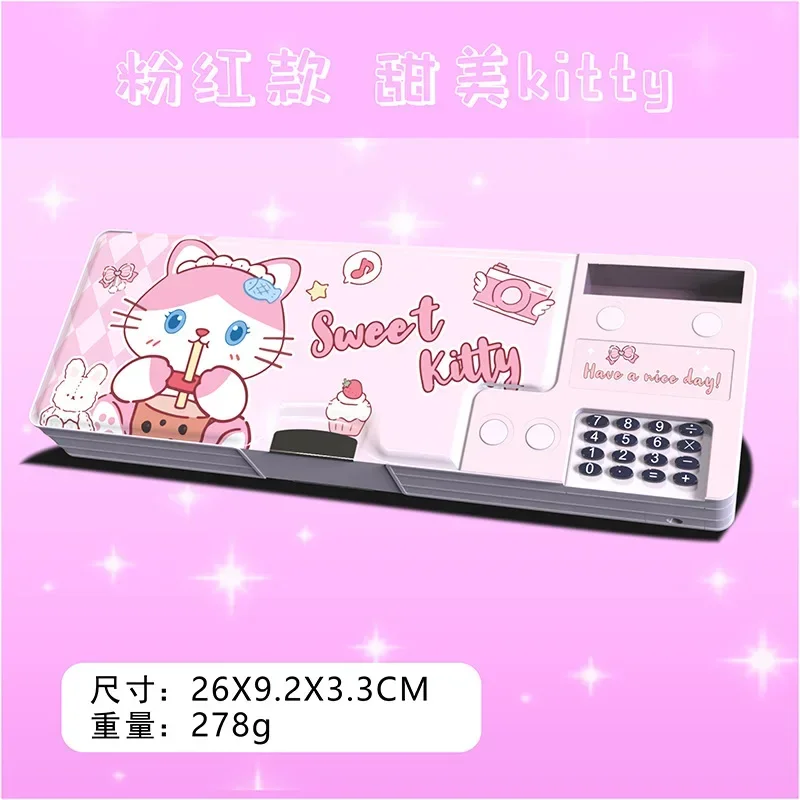 Pencil Case with Calculator School Season Activities Gifts Large Capacity Primary School Students Multifunctional Stationery Box
Pencil Case with Calculator School Season Activities Gifts Large Capacity Primary School Students Multifunctional Stationery Box