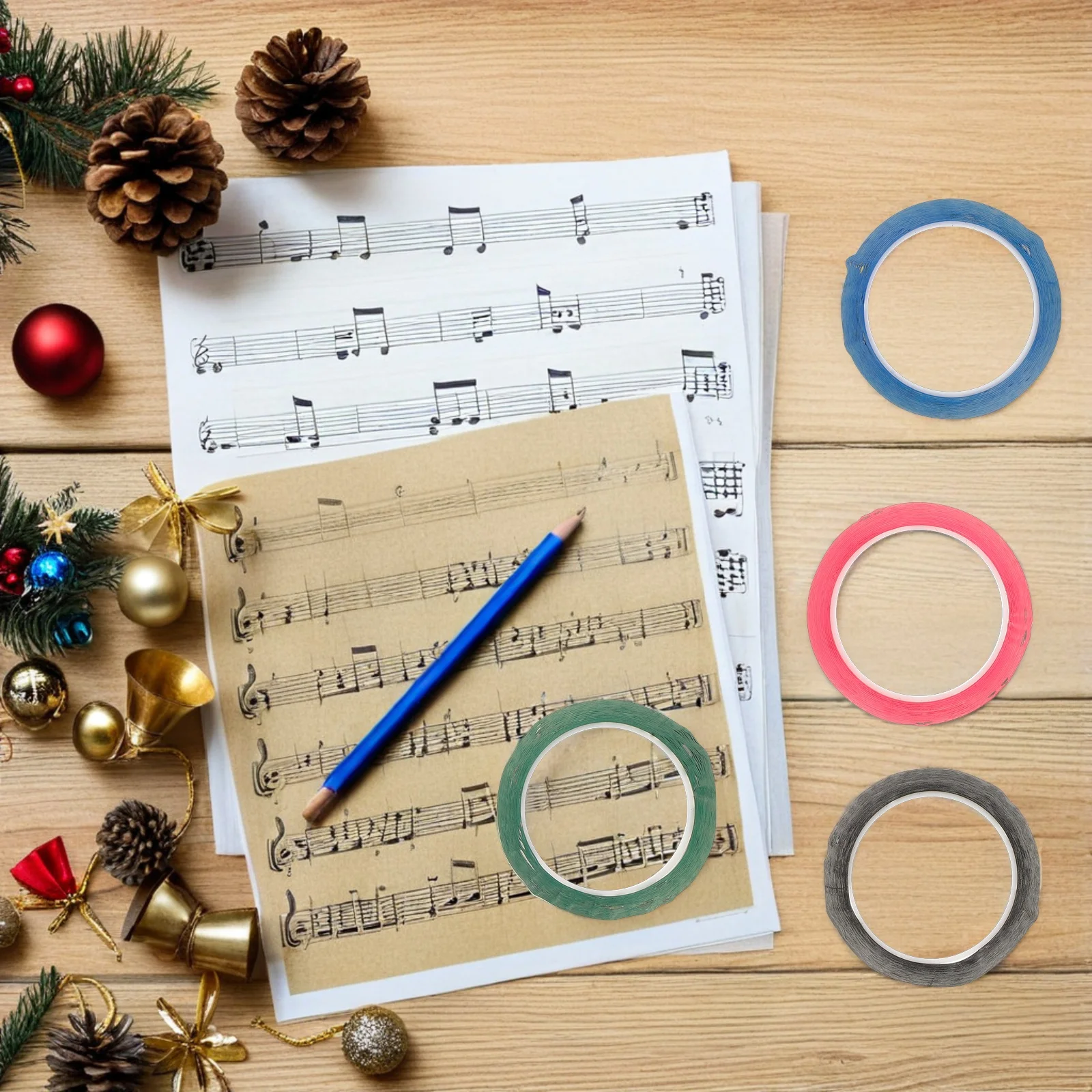 7 Rolls Universal Pointing Stickers Colorful Tape The Pet Fingerboard for Violin Beginners
7 Rolls Universal Pointing Stickers Colorful Tape The Pet Fingerboard for Violin Beginners