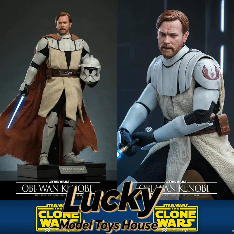 HotToys HT TMS095 1/6 Scale Obi-Wan Kenobt Jeudi Master Action Figure Star Wars Clone Wars Series 12inch Warrior Soldier Model
HotToys HT TMS095 1/6 Scale Obi-Wan Kenobt Jeudi Master Action Figure Star Wars Clone Wars Series 12inch Warrior Soldier Model