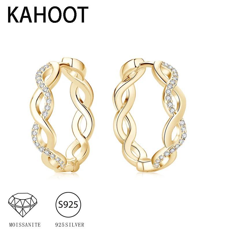 S925 silver 0.1 carat moissanite twist earrings, fashionable niche design, high-end design, exquisite gift for couples
S925 silver 0.1 carat moissanite twist earrings, fashionable niche design, high-end design, exquisite gift for couples
