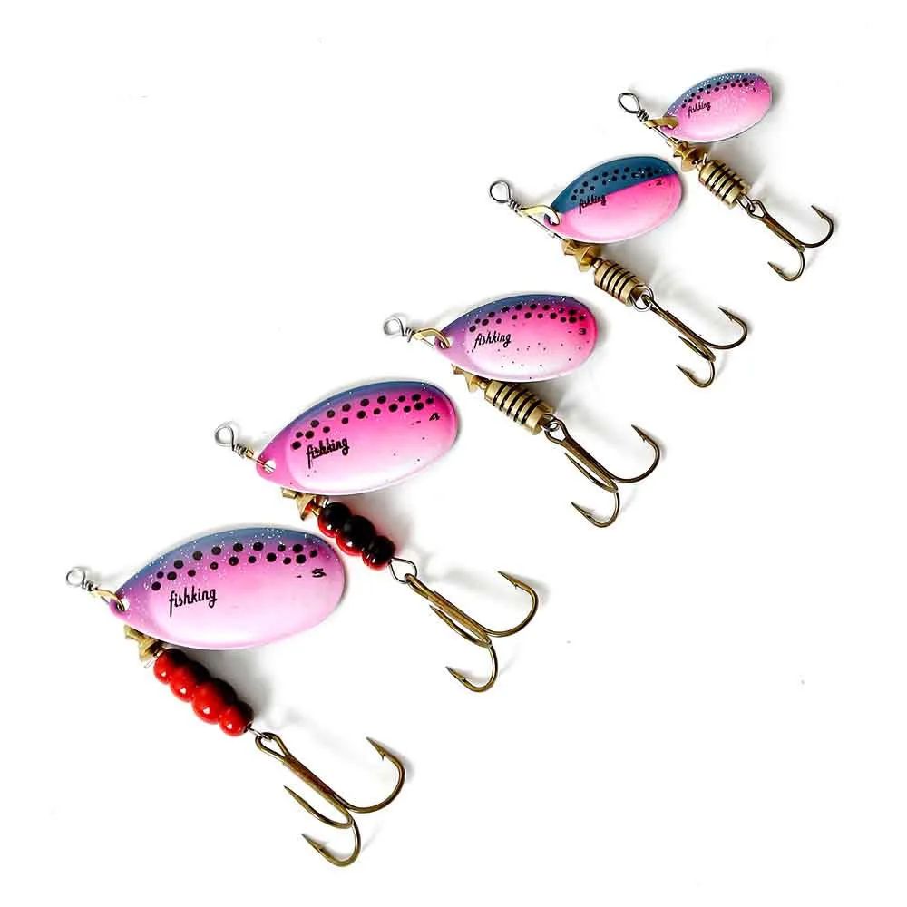 Spinner Bait Fishing Lure 3.9g 4.6g 7.4g 10.8g 15g Rotating Spinners Spoon Lures Pike Metal With Treble Hooks Fishing Goods
Spinner Bait Fishing Lure 3.9g 4.6g 7.4g 10.8g 15g Rotating Spinners Spoon Lures Pike Metal With Treble Hooks Fishing Goods