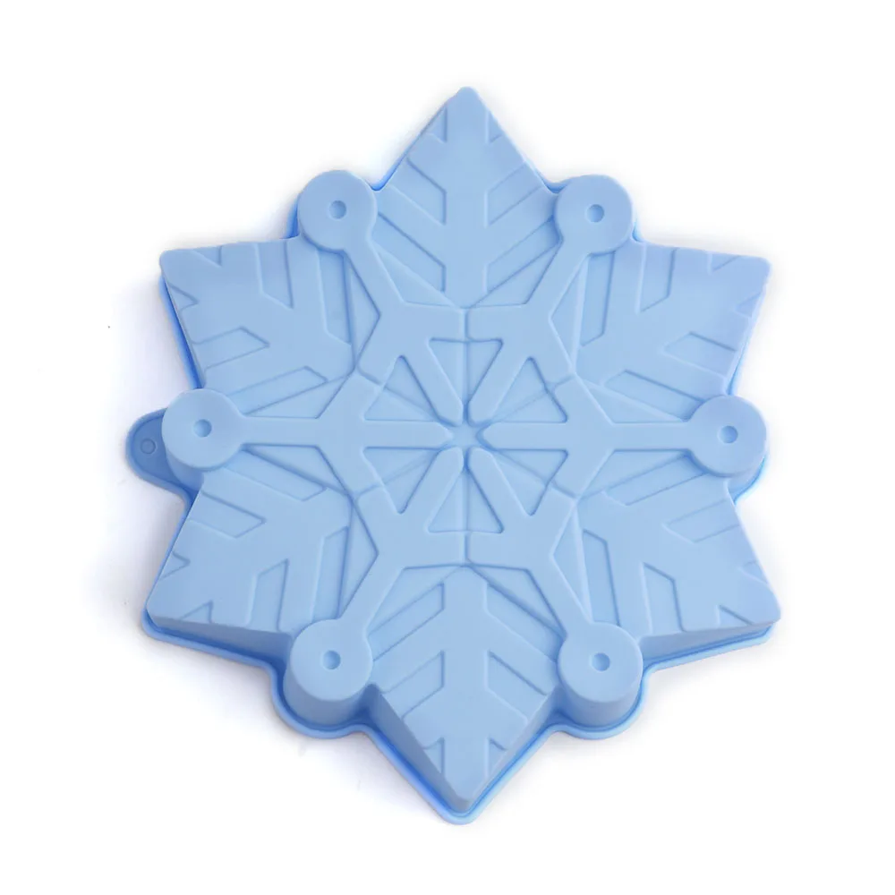 Big Cake Silicone Mold 8Inch Snowflake Shape Mousse Cake Bakeware DIY Toast Bread Baking Tool Chocolate Mold Jelly Pudding Molds
Big Cake Silicone Mold 8Inch Snowflake Shape Mousse Cake Bakeware DIY Toast Bread Baking Tool Chocolate Mold Jelly Pudding Molds