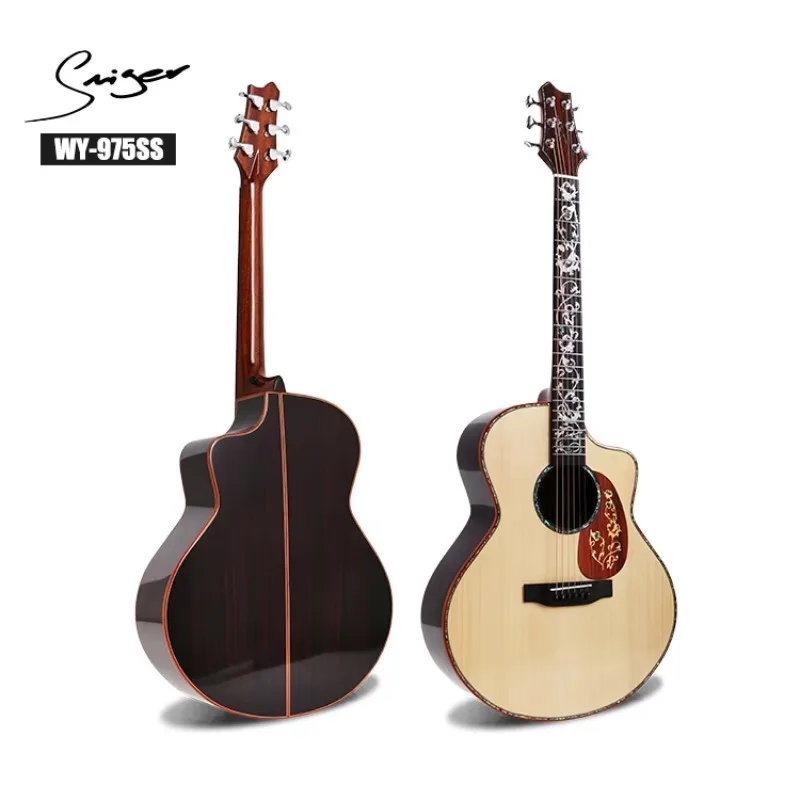 OEM Handmade Rosewood Solid Wood 41 Inch Acoustic Guitar Acoustic
OEM Handmade Rosewood Solid Wood 41 Inch Acoustic Guitar Acoustic
