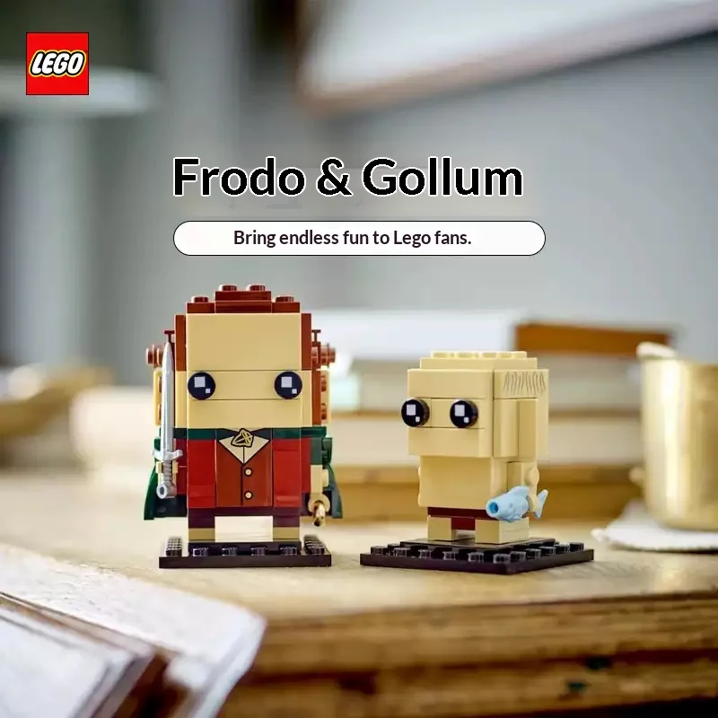 Лимитированная серия LEGO BrickHeadz 40630: Конструктор «Фродо и Голлум», милая фигурка Brick Head, лучший подарок
Лимитированная серия LEGO BrickHeadz 40630: Конструктор «Фродо и Голлум», милая фигурка Brick Head, лучший подарок
