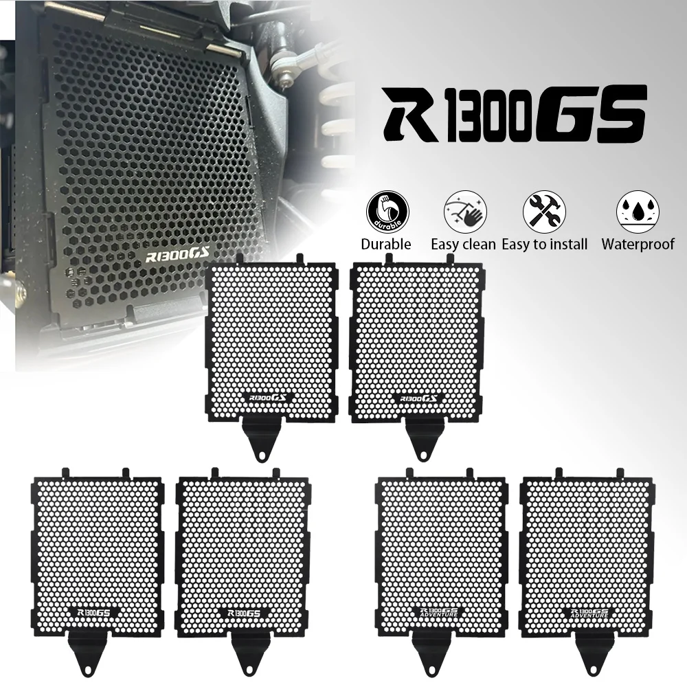 R1300GS R 1300GS ADV Adventure R1300 GS R 1300 GS Accessories Aluminum Radiator Grille Guard Cover Protector For BMW 2022-2026
R1300GS R 1300GS ADV Adventure R1300 GS R 1300 GS Accessories Aluminum Radiator Grille Guard Cover Protector For BMW 2022-2026