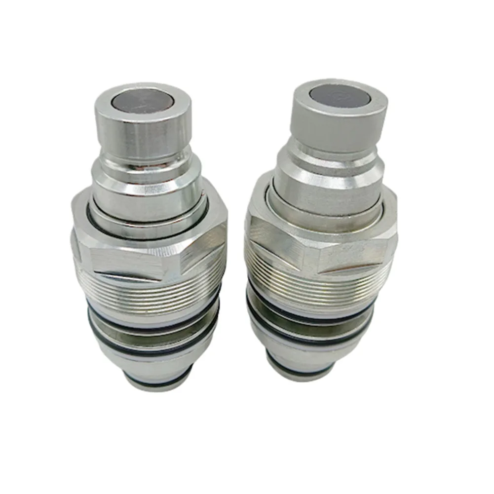 Flat face quick couplers M46 ISO16028 carbon steel for construction hydraulic tools pressure resistant up to 35 MPa reliable
Flat face quick couplers M46 ISO16028 carbon steel for construction hydraulic tools pressure resistant up to 35 MPa reliable