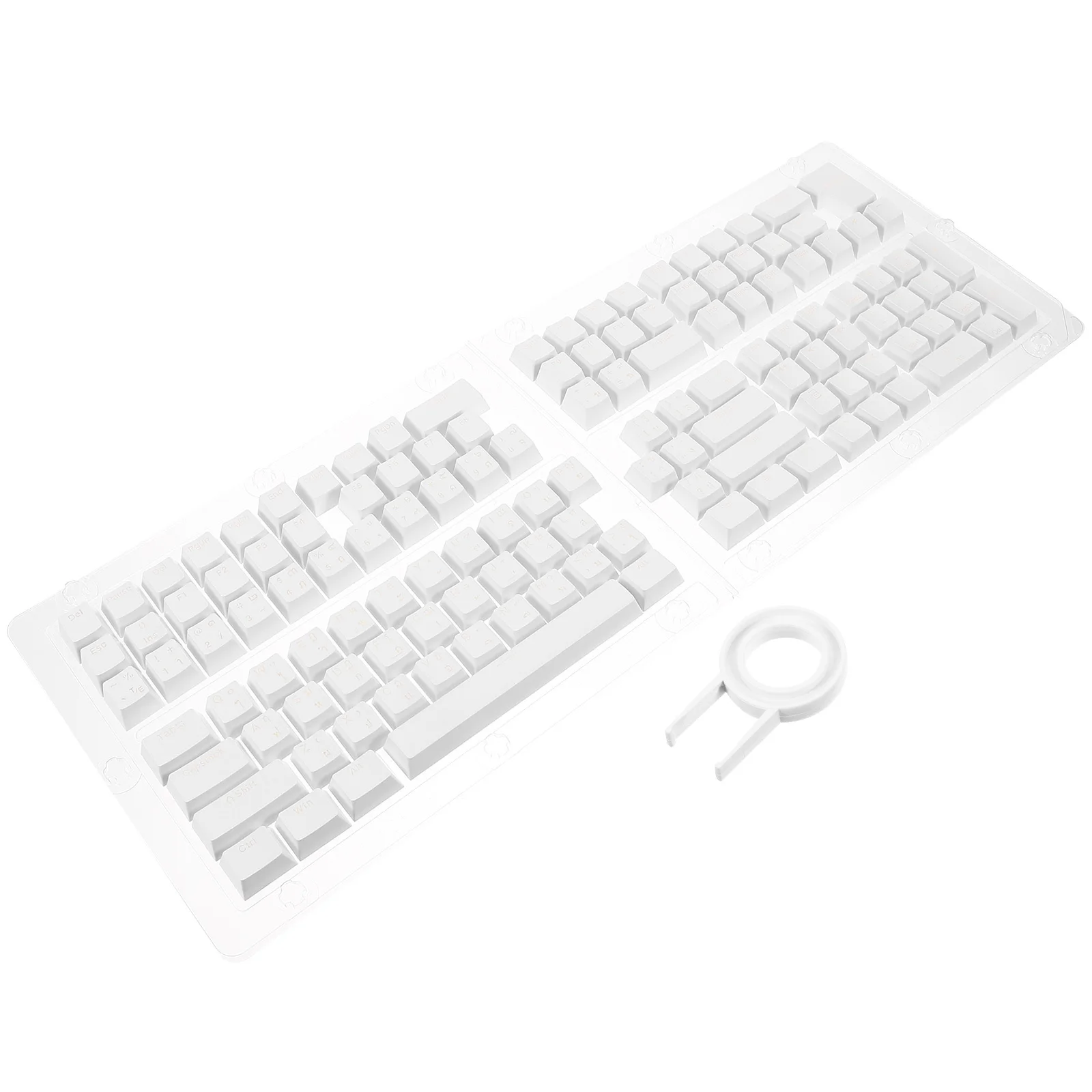 1 комплект тайской механической клавиатуры, набор клавиш двойной формы, 132 клавиши, прочный АБС-пластик, совместимый, 61 87 98 104 108 клавиш, колпачки для игр 
1 комплект тайской механической клавиатуры, набор клавиш двойной формы, 132 клавиши, прочный АБС-пластик, совместимый, 61 87 98 104 108 клавиш, колпачки для игр